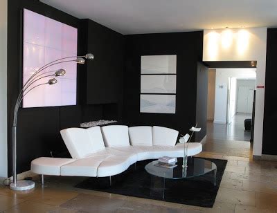 Diseño de salas minimalistas en blanco y negro | Ideas ...