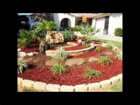 Diseño y decoración de jardines con piedras   YouTube