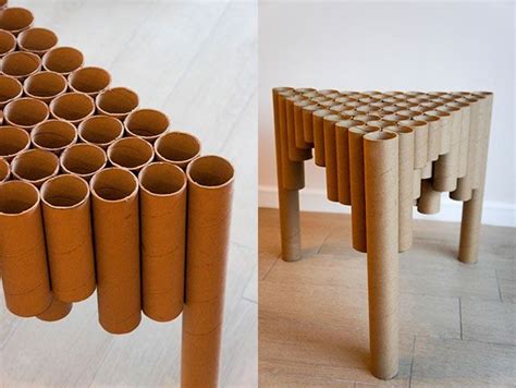 Diseños de Muebles Ecológicos de Cartón Reciclado | Inarquia