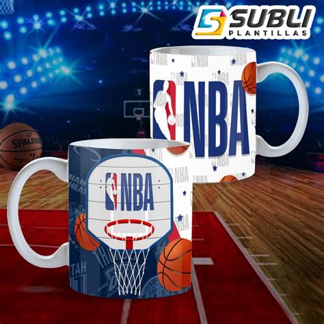 Diseños Plantillas para Sublimar Tazas de NBA | SubliPlantillas en 2021 ...