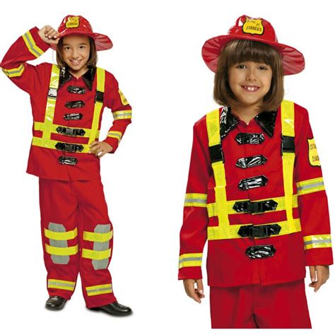 Disfraz bombero niños de 3 a 12 años Barullo.com