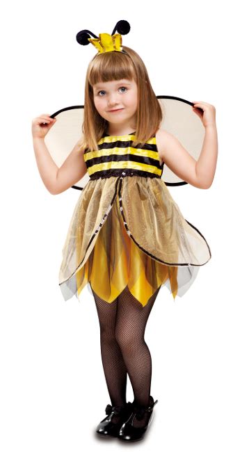 Disfraz de abeja hada para niña en tallas 1 a 4 años