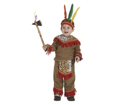 Disfraz de Bebé Indio lujo para niños de 1 3 años