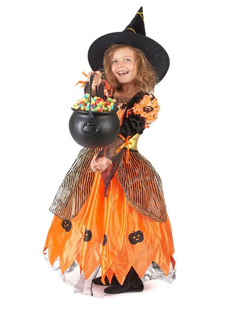 Disfraz de bruja para niña ideal para Halloween: Disfraces ...