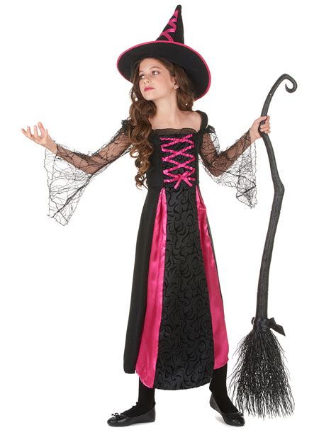 Disfraz de bruja para niña rosa corset: Disfraces niños,y ...