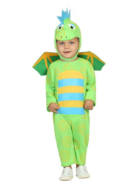 Disfraz de dinosaurio bebé verde: Disfraces niños,y ...