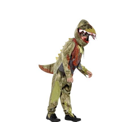 Disfraz de Dinosaurio Zombie para niño