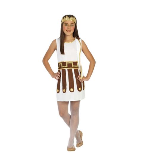 Disfraz de Emperatriz Romana barato para niña | Envío en 24h