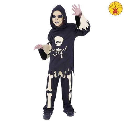 Disfraz de Esqueleto con Ojos Móviles Infantil de 3 a 4 ...