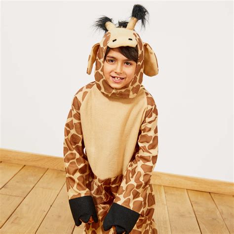 Disfraz de jirafa Niños marrón Kiabi 17,00€