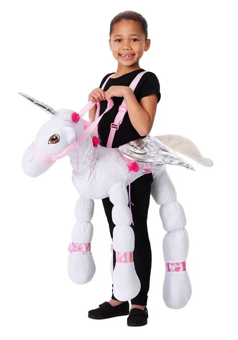 Disfraz de monta un unicornio para niños