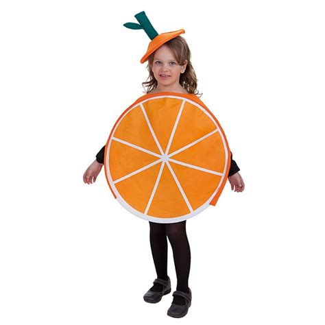 Disfraz de Naranja Infantil para Niña