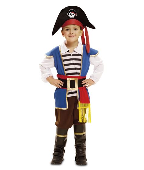 Disfraz de Pirata Colorido para Niño Unisex