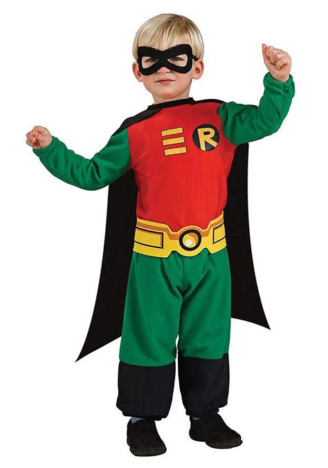 Disfraz de Robin para niños pequeños