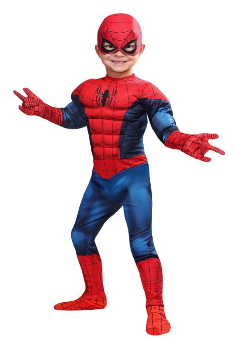 Disfraz de Spider Man de Marvel para niños pequeños