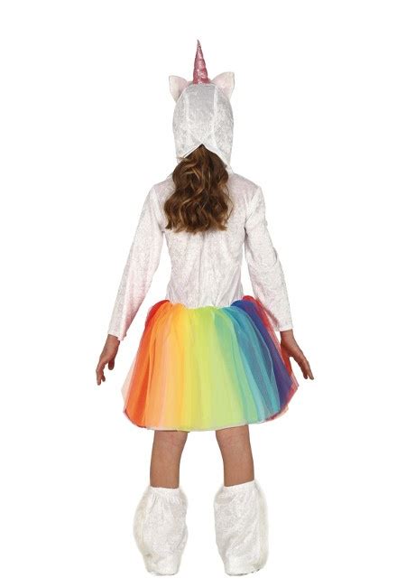 Disfraz de unicornio con capucha para niña por 17,25