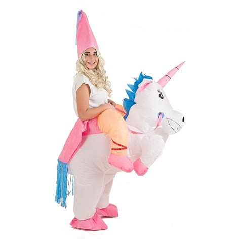 Disfraz de Unicornio con Princesa | Disfraz de unicornio ...