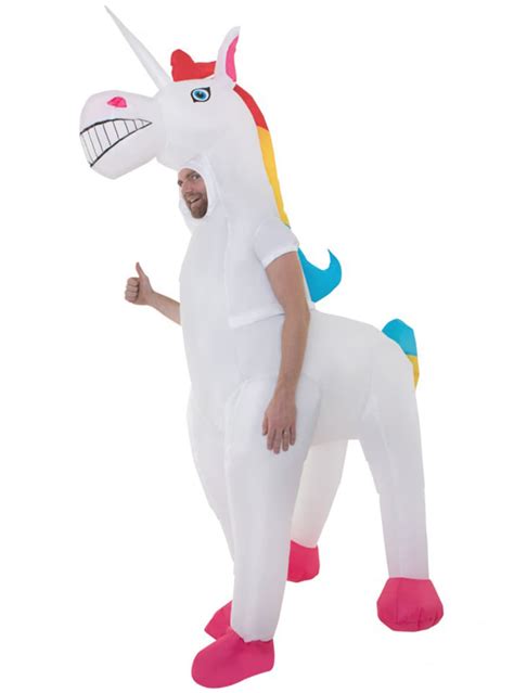 Disfraz de unicornio hinchable para adulto. Have Fun ...