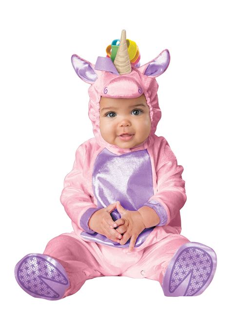 Disfraz de unicornio rosa para bebé