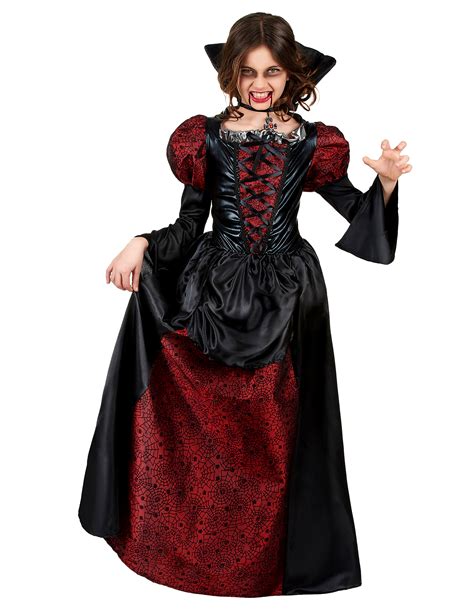 Disfraz de vampiresa para niña, ideal para Halloween ...