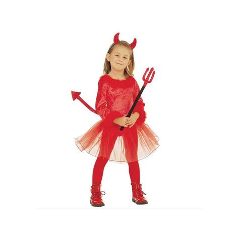 Disfraz diablesa niña de 3 a 5 años   Barullo.com