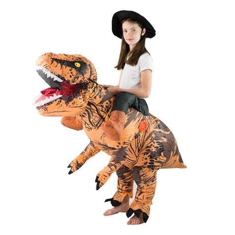 Disfraz Hinchable de Dinosaurio Deluxe para Niños ...