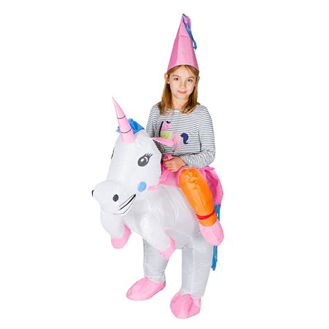 Disfraz Hinchable Unicornio Infantil Amazon.es: Juguetes y ...
