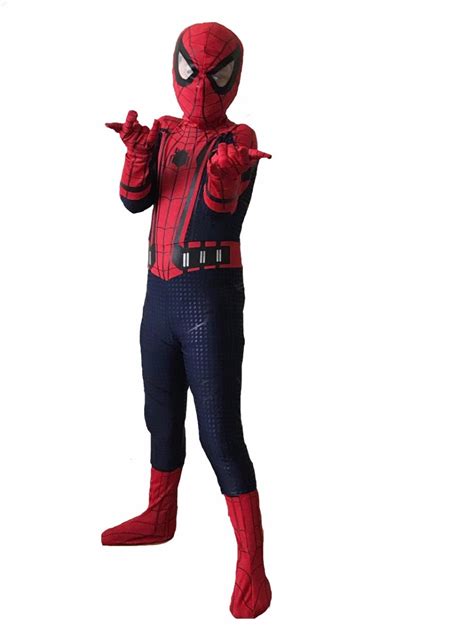 Disfraz Hombre Araña, Spiderman Licra Calidad Premium ...