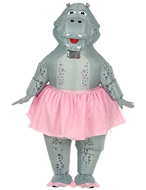 Disfraz inflable hippo bailarina adulto: Disfraces adultos ...