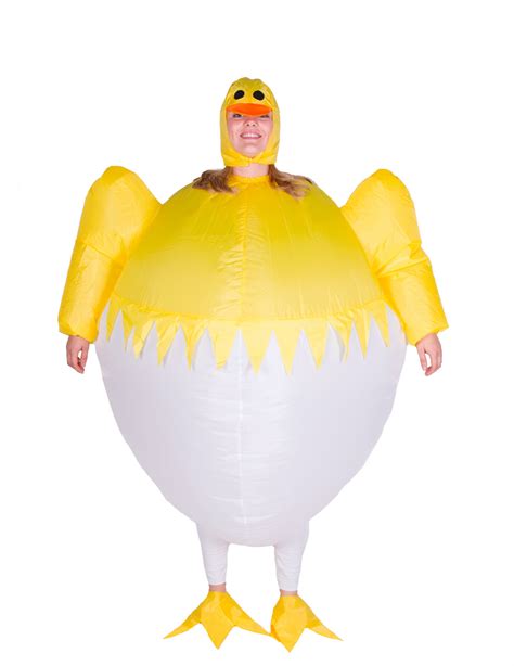 Disfraz inflable polluelo adulto: Disfraces adultos,y ...