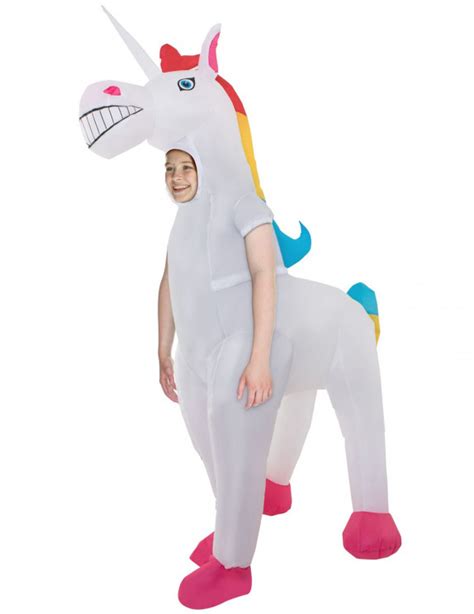 Disfraz inflable Unicornio gigante niños Morphsuits ...