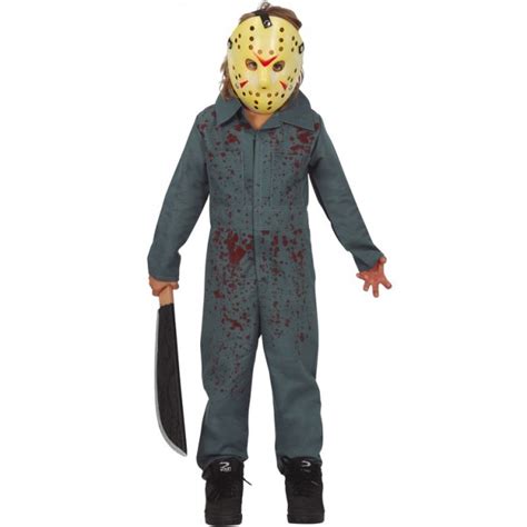 Disfraz Jason Viernes 13 para Niño |【Envío Halloween en 24h】