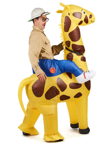 Disfraz jirafa inflable adulto: Disfraces adultos,y ...