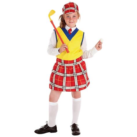 Disfraz Jugadora Golf para Niñas de 1 a 13 años