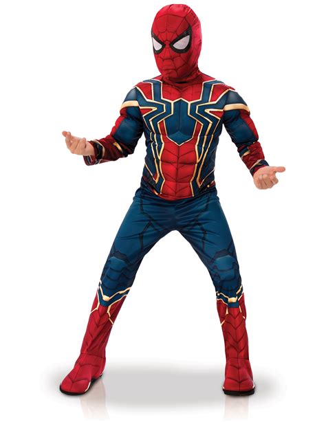 Disfraz lujo Iron Spider Avengers Infinity War niño ...