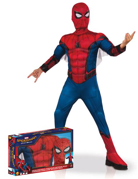 Disfraz lujo Spiderman Homecoming niño en caja: Disfraces ...
