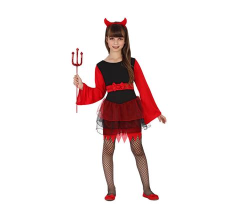 Disfraz para Halloween de Demonia para niñas