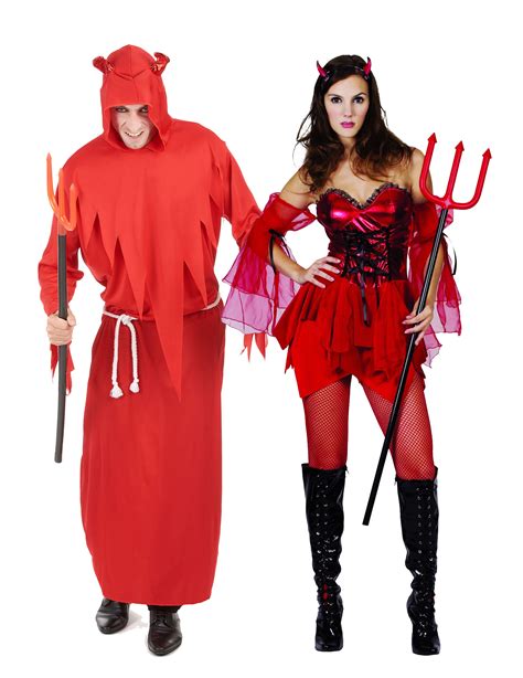 Disfraz pareja diablo adultos Halloween: Disfraces parejas ...