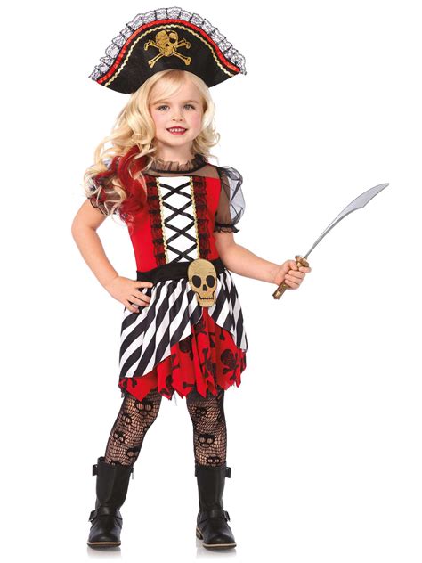 Disfraz pirata niña calavera dorada: Disfraces niños,y ...