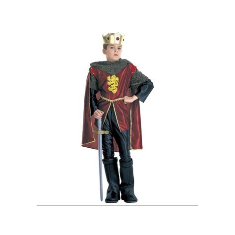 Disfraz rey medieval para niños de 5 a 13 años   Barullo.com