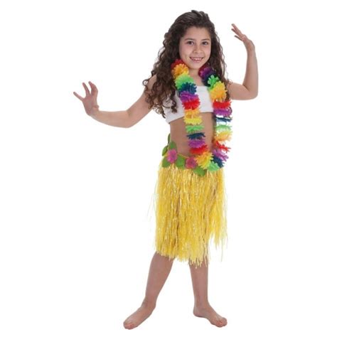 Disfraz Set Hawaiano Para Niña con Ofertas en Carrefour ...