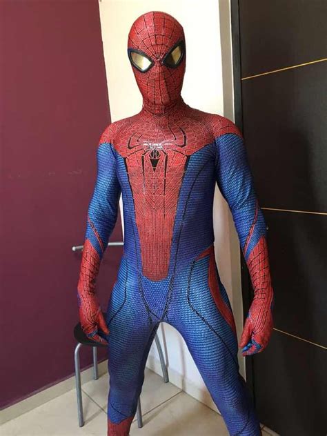 Disfraz The Amazing Spiderman 1   $ 7,000.00 en Mercado Libre
