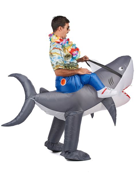 Disfraz tiburón inflable adulto: Disfraces adultos,y ...
