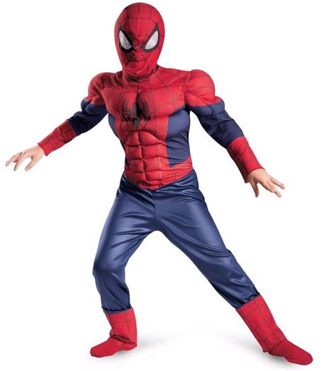 Disfraz Tipo Spiderman Niño Super Heroe Hombre Araña ...