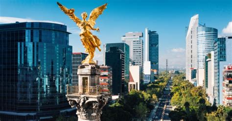 Disfruta de la mejor vista de la Ciudad De México desde el Ángel de la ...