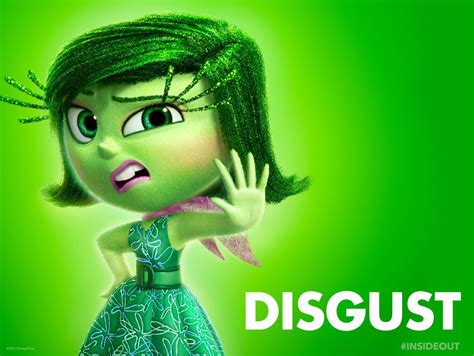 Disgust | Pixar Wiki | Fandom | Inside out characters, Disney inside ...