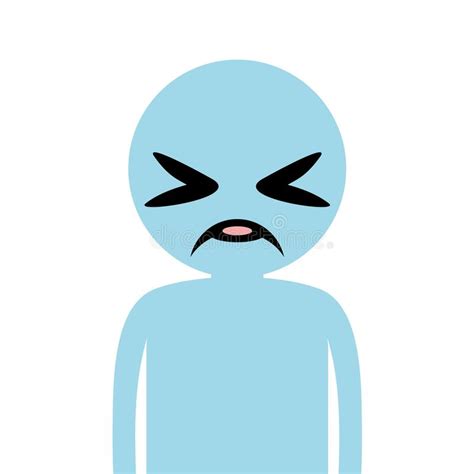 Disgusted face design stock vector. Illustration of disgust   142746667