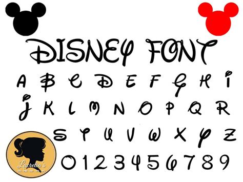 Disney fuentes Svg descarga inmediata Disney corta archivo   Etsy ...