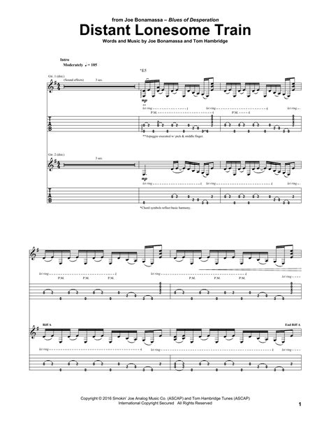 Distant Lonesome Train | Sheet Music Direct
