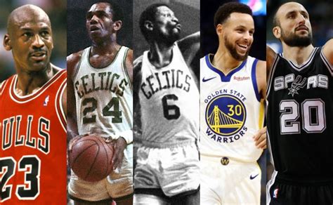Distintos: estos son los jugadores con más anillos NBA | Basquet Plus